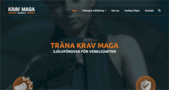 Desktop Screenshot of kravmaganordic.se