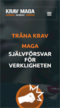 Mobile Screenshot of kravmaganordic.se